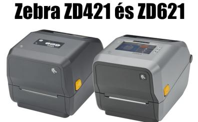 A Zebra ZD sorozat legújabb asztali nyomtatói