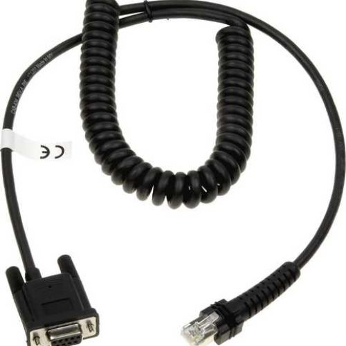 Datalogic connection cable, RS232, coiled Datalogic connection cable, RS232, coiled