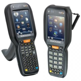 Datalogic Falcon X3+ adatgyűjtő: 1D, lézer, nagy teljesítményű, 52 gombos, alfanumerikus, érintő kijelző, 8.9 cm (3.5''), Bluetooth, Wi-Fi (802.11a/b/g/n), 240x320 pixel, XScale, RAM: 256 MB, Flash: 1 GB, Win CE 6.0, IP65, Külön rendelendő: interfész kábel, töltő dokkoló