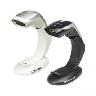 Datalogic Heron HD3430 kézi vonalkód olvasó, kereskedelmi, 2D, Area Imager, Green Spot, multi-interface (RS232, KBW, USB), IP40, tartalmaz.: stand, külön rendelendő: interface kábel, szín: fekete