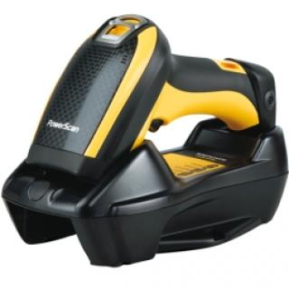 Datalogic PowerScan PBT9300 Bluetooth vonalkód olvasó, ipari, 1D, laser, Auto hatótáv, hatótáv: 100 m, IP65, tartalmaz.: kivehető akkumulátor, külön rendelendő: interface kábel, töltő dokkoló, tápegység, sárga/fekete