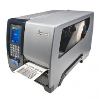 label printer, direct thermal, 8 dots/mm (203 dpi), media width (max.): 114 mm, print width (max.): 108 mm, roll diameter (max.): 213mm, speed (max.): 300 mm/s, multi-interface (RS232, USB, Ethernet, parallel), RAM: 128 MB, Flash: 128 MB, tartalmaz.: tartalmaz.: kábel (USB), power kábel