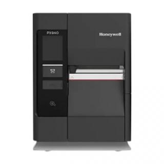 Honeywell PX940 címkenyomtató, termál transzfer, felbontás 8 dots/mm (203 dpi), max.címkeszélesség: 114 mm, nyomtatási szélesség (max.): 108 mm, címketekercs átmérő (max.): 213mm, szalag cséve: 25,4mm, nyomtatási sebesség(max.): 350 mm/s, Interfészek: USB (3x), RS232, Ethernet (10/100 Mbit), RAM: 1 GB, Flash: 256 MB, Kijelző ( Érintőképernyő), Black Mark Sensor, Gap Sensor, Tápkábelt tartalmaz.